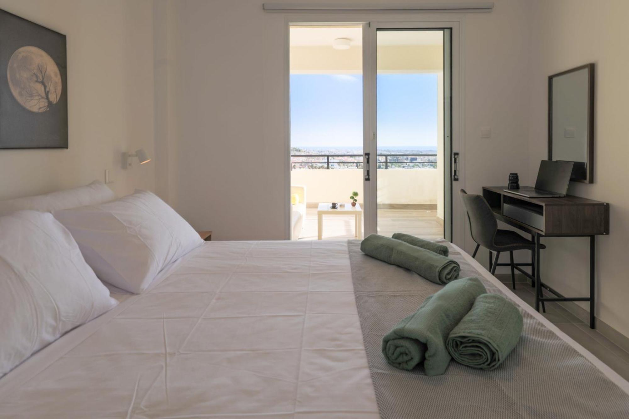 Eden Blue-Horizon 1B, Paphos, Sea View, Pool Apartment Konia Exterior photo